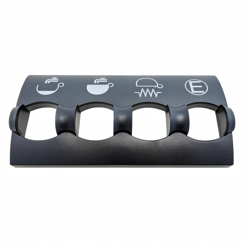 WEGA SPHERA PUSH BUTTON PANEL FRONT BLACK COVER