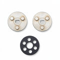 3 PIECES COMPLETE MOTOR-FLANGE PUMP CONNECTOR D.35MM