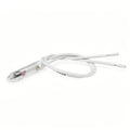 WHITE PILOT LIGHT 230V WITH CABLE L.25CM