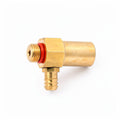 NON RETURN VALVE WITH DEAREATION, 1/8M 1/8F, HOSE HOLDER D.7