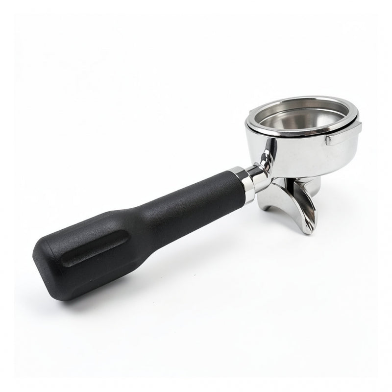 WEGA DEEP FILTERHOLDER 2 CUPS WITH LIGHT HANDLE CHROME PLUG