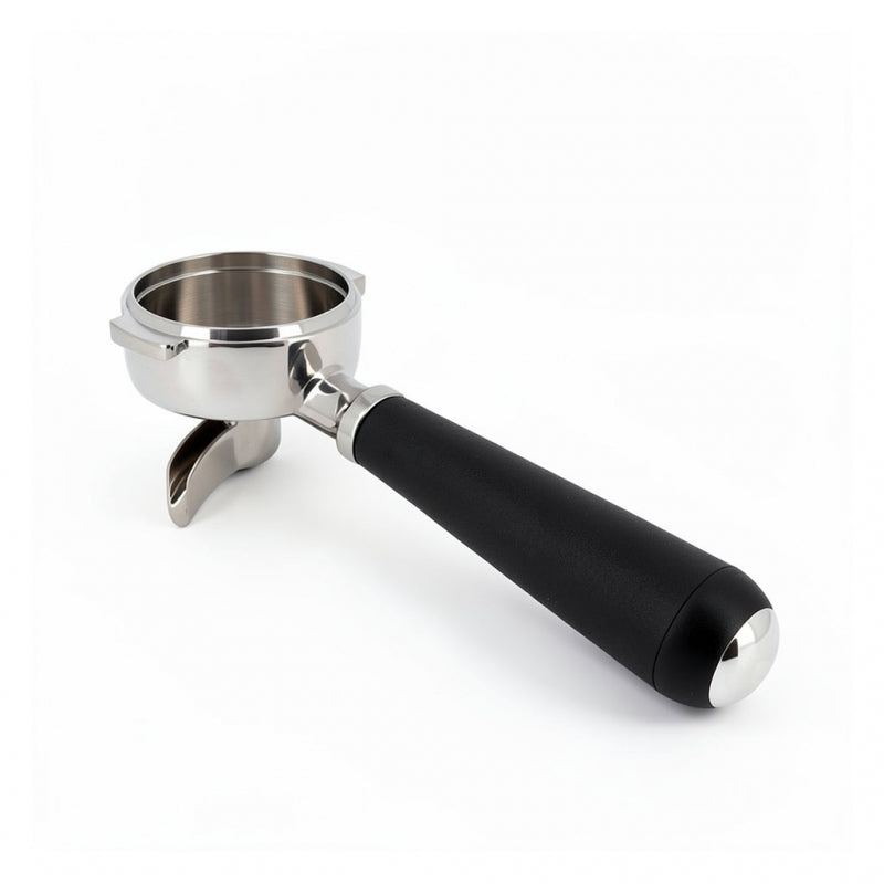 WEGA DEEP S/S FILTERHOLDER 1 CUP WITH COMFORT HANDLE CHROME PLUG