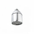 HOT WATER CHROMED COMPLETE STEM - MALE THREAD