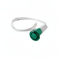 FLUORESCENT GREEN PILOT 240V WITH CABLE L=200MM