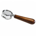 BOTTOMLESS FILTERHOLDER - CIMBALI - WOOD HANDLE