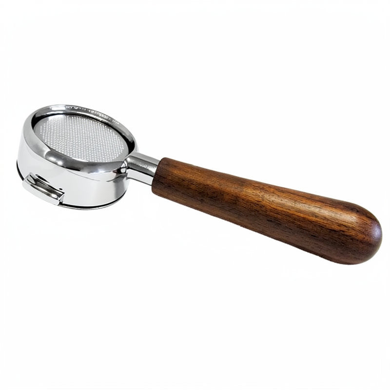BOTTOMLESS FILTERHOLDER - CIMBALI - WOOD HANDLE