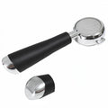 BOTTOMLESS FILTERHOLDER WITH SUPERIOR HANDLE AND CHROME PLUG