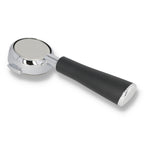 BOTTOMLESS FILTERHOLDER WITH TOP HANDLE AND CHROME PLUG