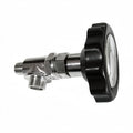 K4 STEAM / WATER VALVE BLACK AND CHROME KNOB