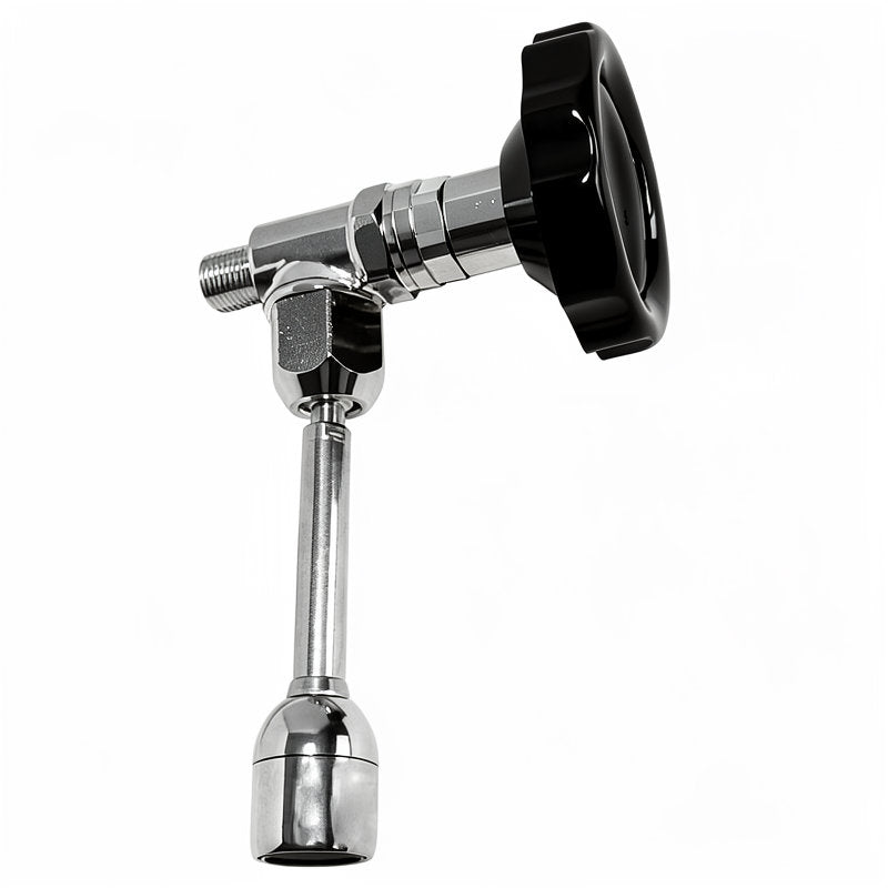 K4 HOT WATER VALVE WITH TUBE AND BLACK KNOB