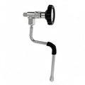K4 STEAM VALVE WITH TUBE AND BLACK AND CHROME KNOB