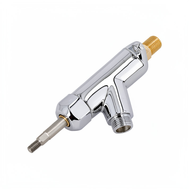 CHROME STEAM/WATER VALVE - FITTING 3/8M