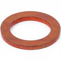 FLAT COPPER GASKET 11 X 7.2 X 1MM