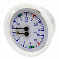 DUAL PRESSURE GAUGE 63MM
