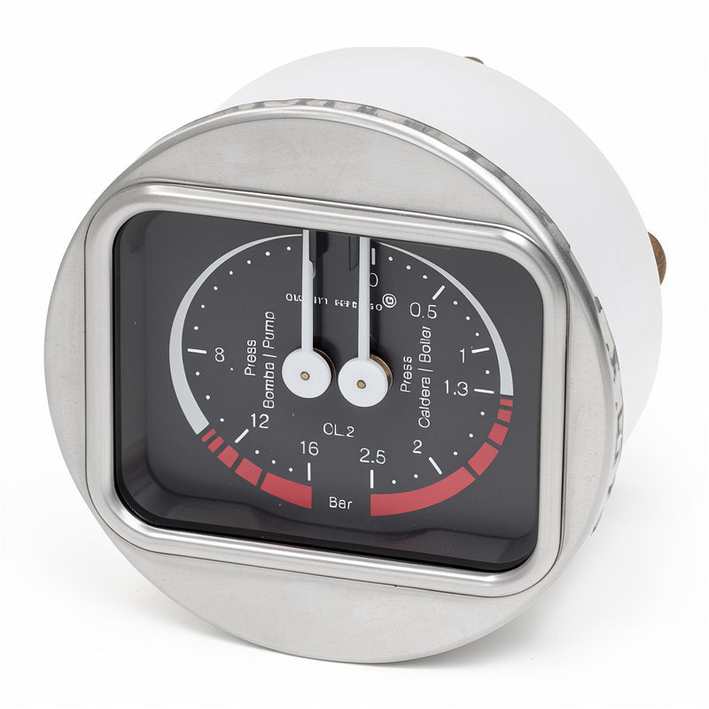 QUALITY ESPRESSO PRESSURE GAUGE GAGGIA GLASS