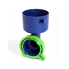 Wittenborg 45 Degree Mixer Body and Ring Nut - commercial coffee spare part