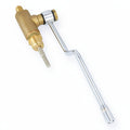 BRASILIA STEAM TAP ASSEMBLY WITH CHROMED PIPE