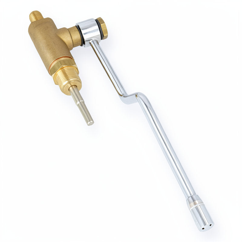 BRASILIA STEAM TAP ASSEMBLY WITH CHROMED PIPE