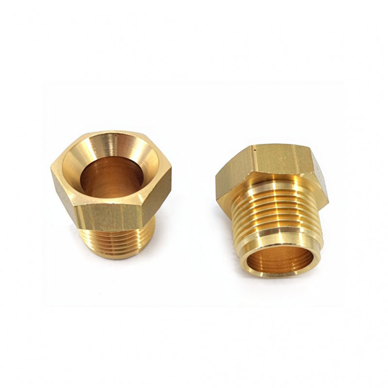 BRASS FITTING 3/8M X 13MM - 10MM TUBE