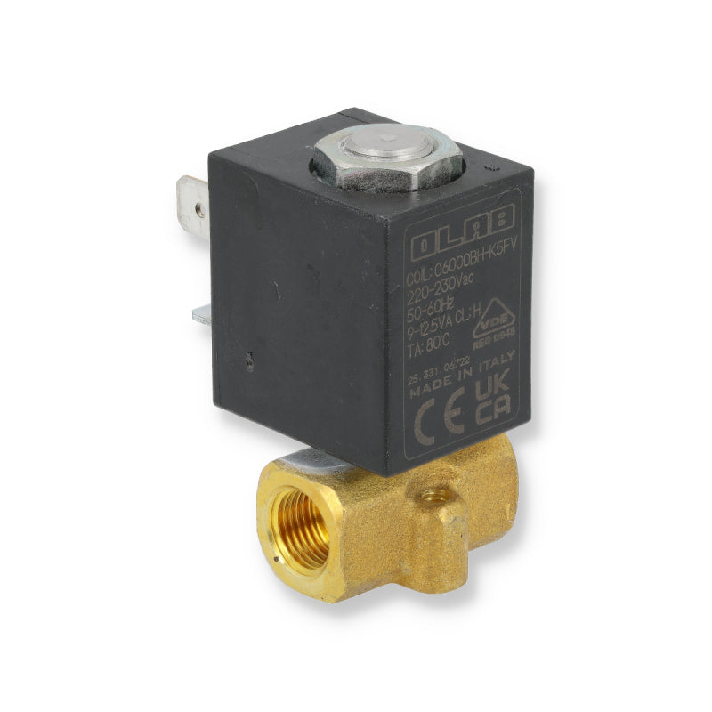 OLAB SOLENOID VALVE 230V 2.0MM VITON