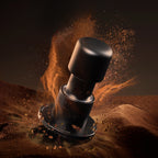 TIMEMORE IMPULSE IMPACT TAMPER 58.4MM FLAT BASE BLACK