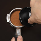 TIMEMORE IMPULSE IMPACT TAMPER 58.4MM FLAT BASE BLACK