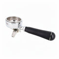 ROCKET DOUBLE FILTERHOLDER WITH MICROPERFORATED FILTER CLOSED SPOUT AND SOFT TOUCH HANDLE