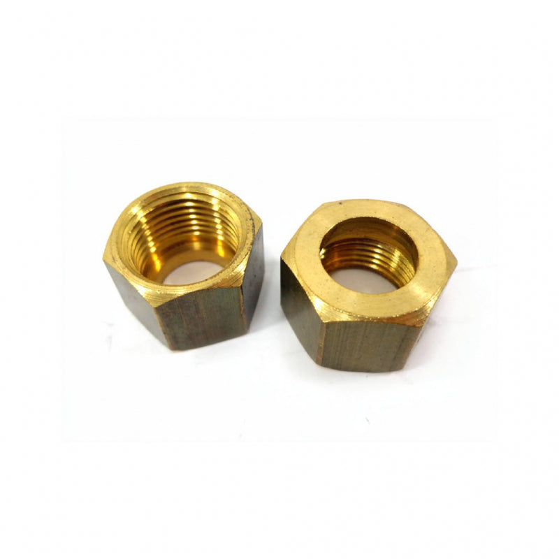 BRASS NUT G3/8 FOR PIPE 10MM NIPPLE
