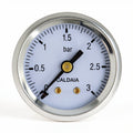 ECM BOILER PRESSURE GAUGE BLACK 40MM
