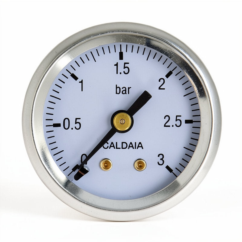 ECM BOILER PRESSURE GAUGE BLACK 40MM