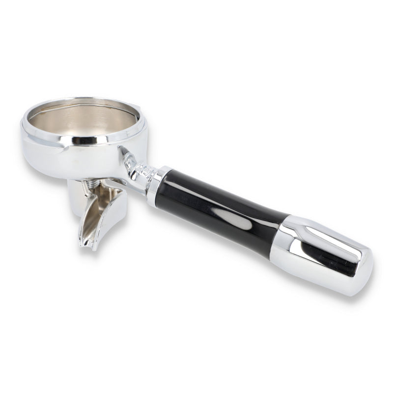 ECM SINGLE FILTERHOLDER CHROME/BLACK EXCL BASKET