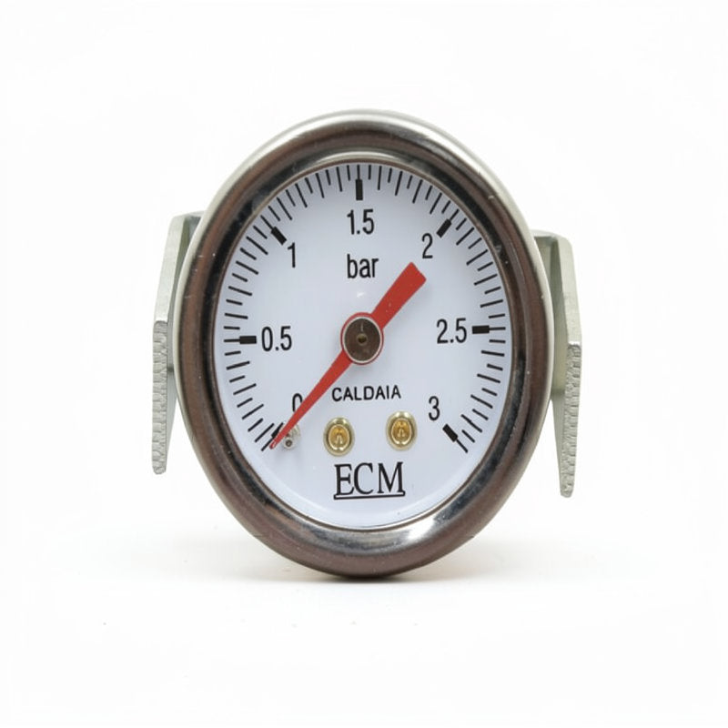 PROFITEC BOILER PRESSURE GAUGE WHITE 40MM