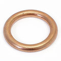 COPPER GASKET 1/4 18 X 13.4 X 1.5MM