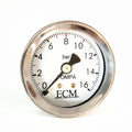 PROFITEC PRESSURE GAUGE WHITE 45MM