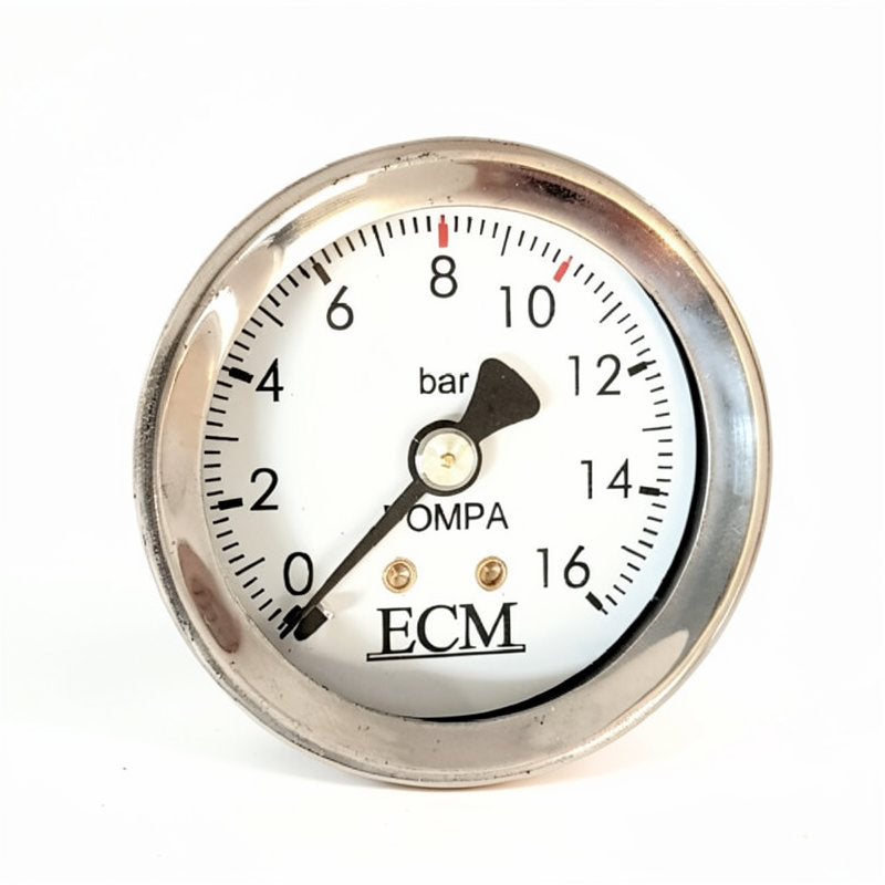 PROFITEC PRESSURE GAUGE WHITE 45MM