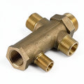 BEZZERA MULTIPLE FITTING 5 WAY BRASS