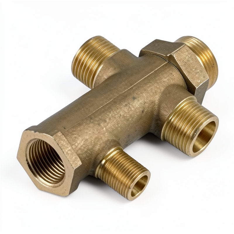BEZZERA MULTIPLE FITTING 5 WAY BRASS
