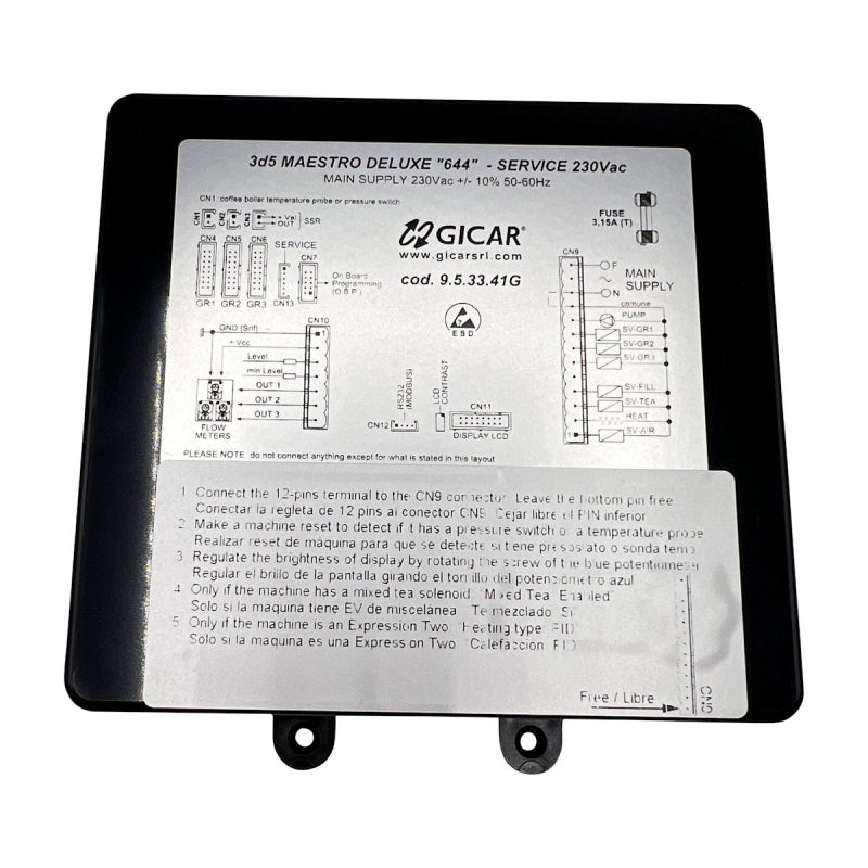 EXPRESSION AND LADRI WITH DISPLAY PCB 9.5.33.41G