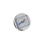 BRASILIA DUAL PRESSURE GAUGE 60MM