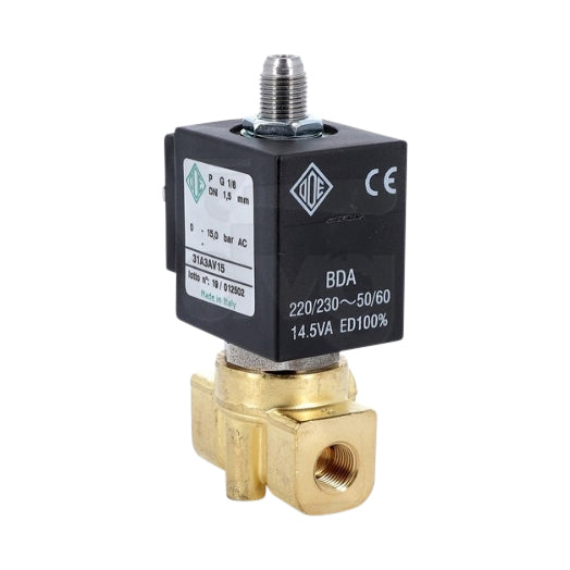 ODE 3 WAY SOLENOID VALVE 230V 1/8 1.5MM