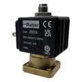 PARKER 3 WAY GRP SOLENOID VALVE 230V 1.3MM RUBY 9W - FLAT END