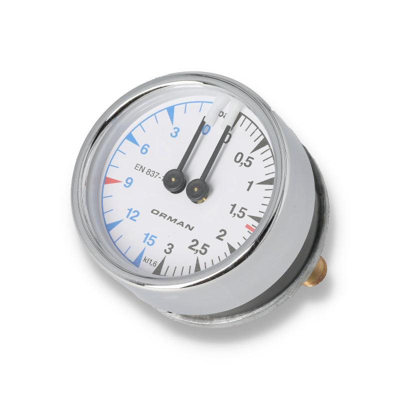 ELEKTRA DUAL PRESSURE GAUGE 60MM