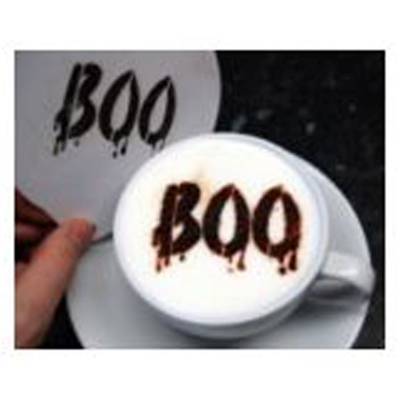 HALLOWEEN BOO STENCIL