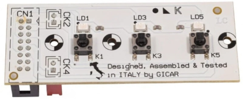 San Remo Group 3 Buttons Keyboard PCB - commercial coffee spare part