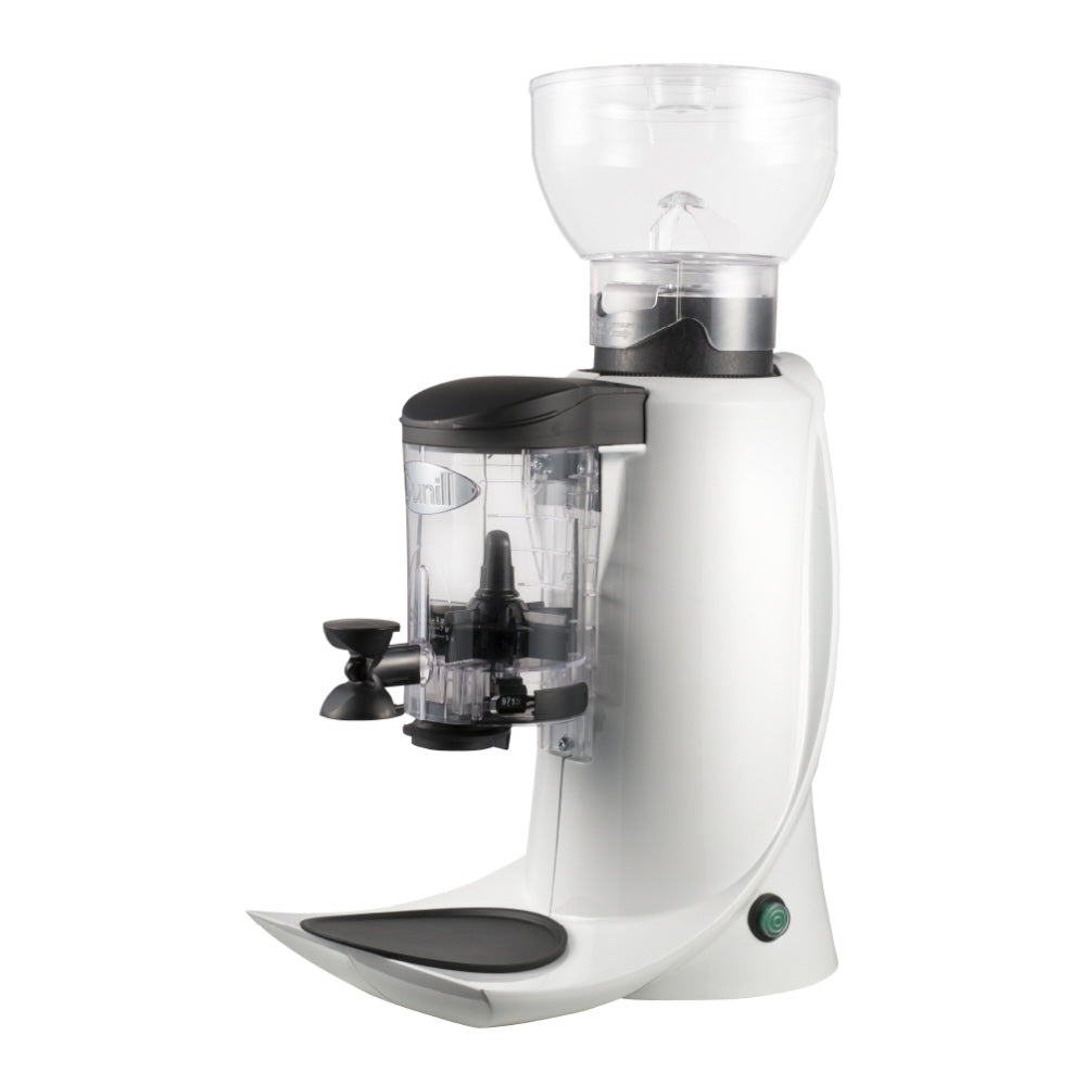 Luxo White Grinder - commercial coffee spare part