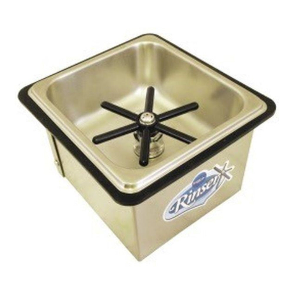 Counter Top Frothing Pitcher Rinser/Glass Rinser - 152MM (L) 140MM (W) 64MM (D)  - Pn: MIX22543 - commercial coffee spare part