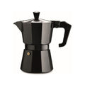 Pezzetti Italexpress - Aluminium Moka Pot - 3 Cup Black Enamel  - Pn: MOK22761 - commercial coffee spare part