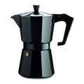 Pezzetti Italexpress - Aluminium Moka Pot - 6 Cup Black Enamel  - Pn: MOK22762 - commercial coffee spare part