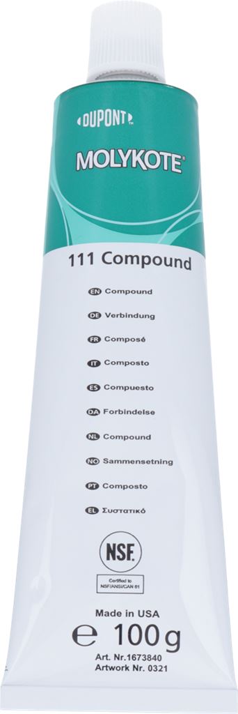 Silicone Lubricant Molykote 111 100 GR - commercial coffee spare part