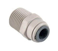 3/8 X 1/2 NPTF Straight Adaptor - commercial coffee spare part